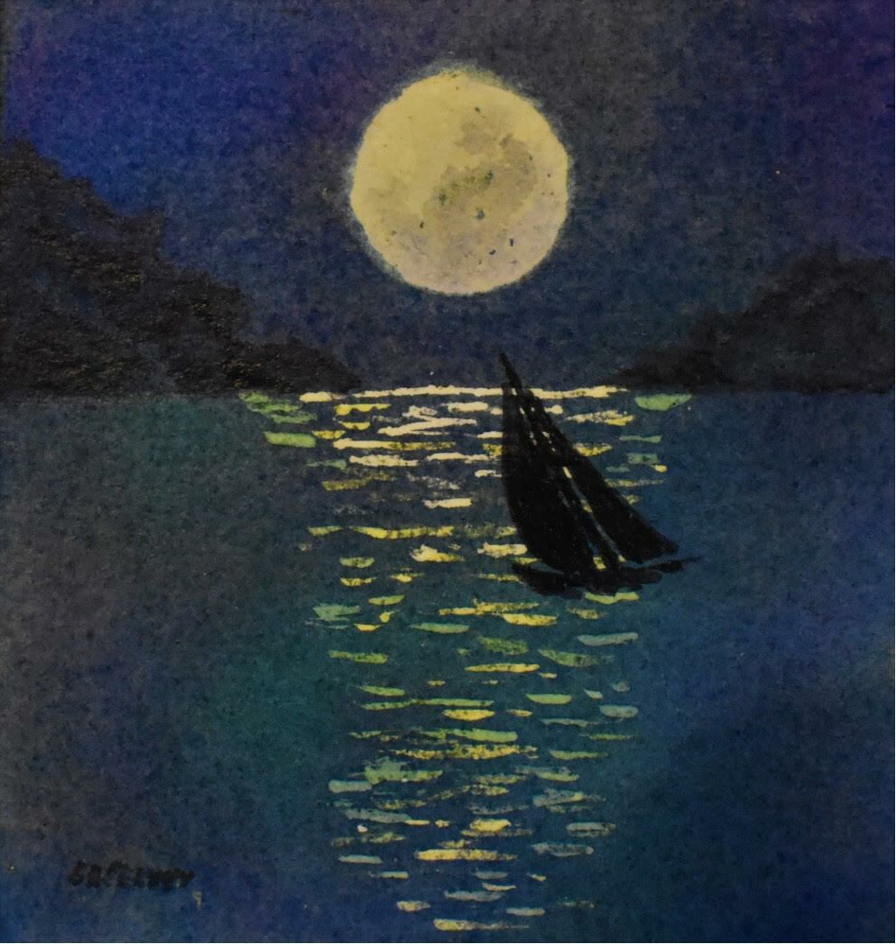 "Full Moon Rising" by Sue Selvey