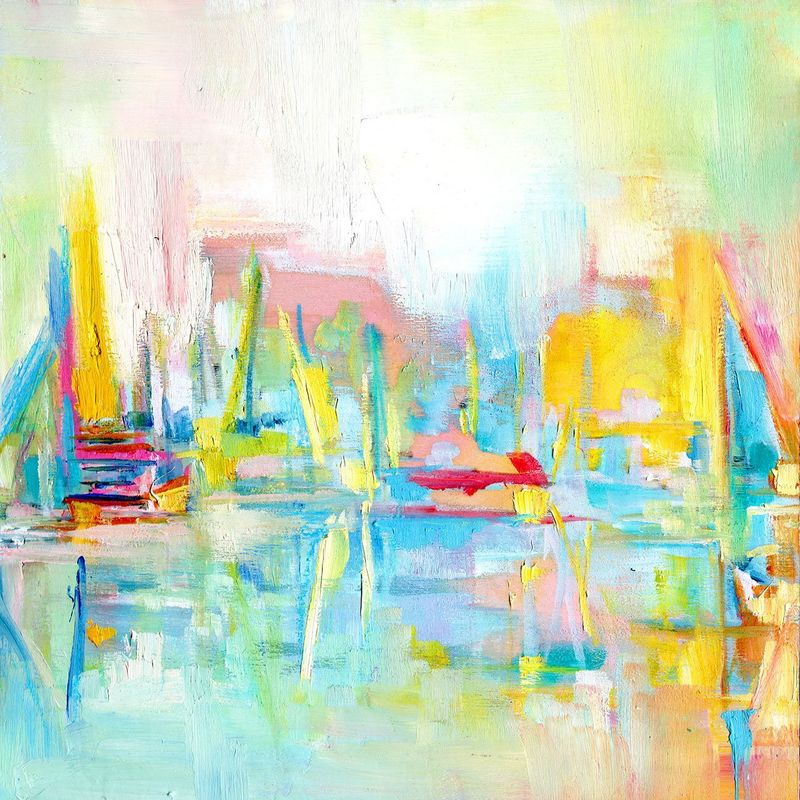 "Charleston Boatscape-2" by Danielle Cather-Cohen