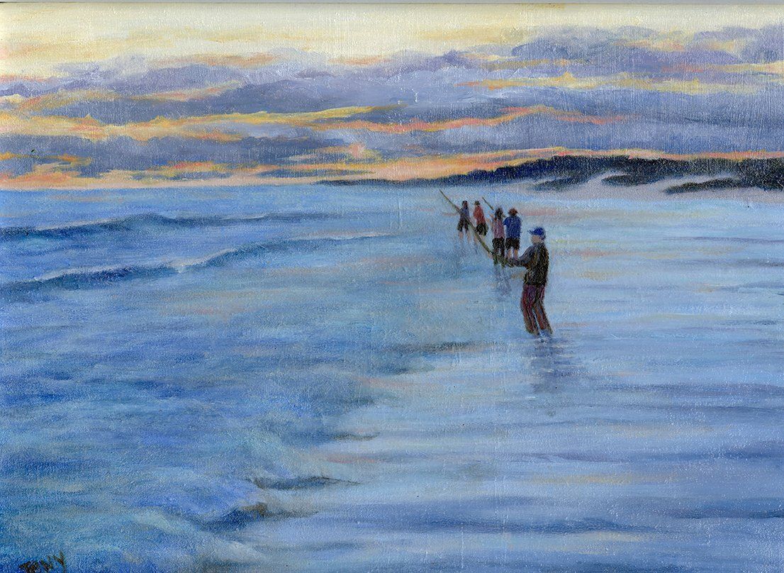 "Surf Fishing" by Jeny McCullough