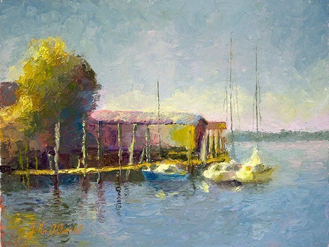"Magwood Dock" by John Albrecht."