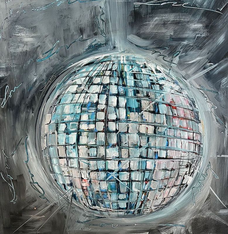 "Disco Ball-3" by Danielle Cather-Cohen