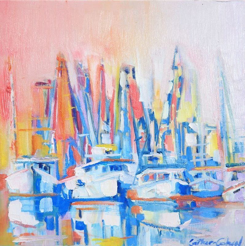 "Cobalt Bold" by Danielle Cather-Cohen