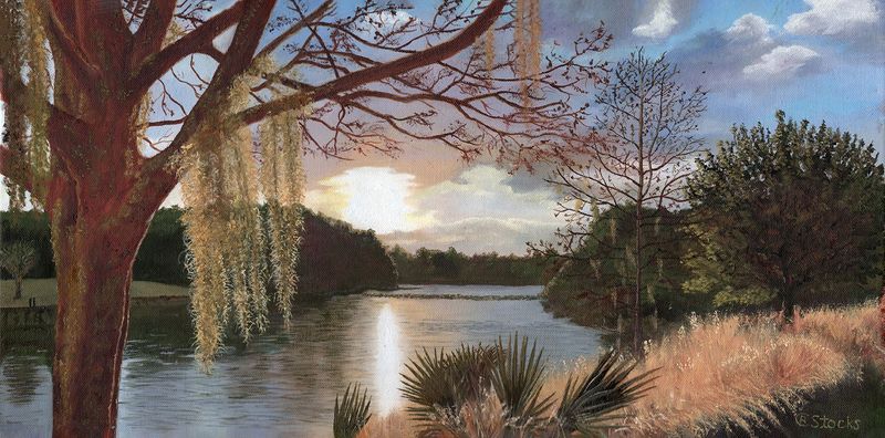 "River Moss" by Charles Stocks