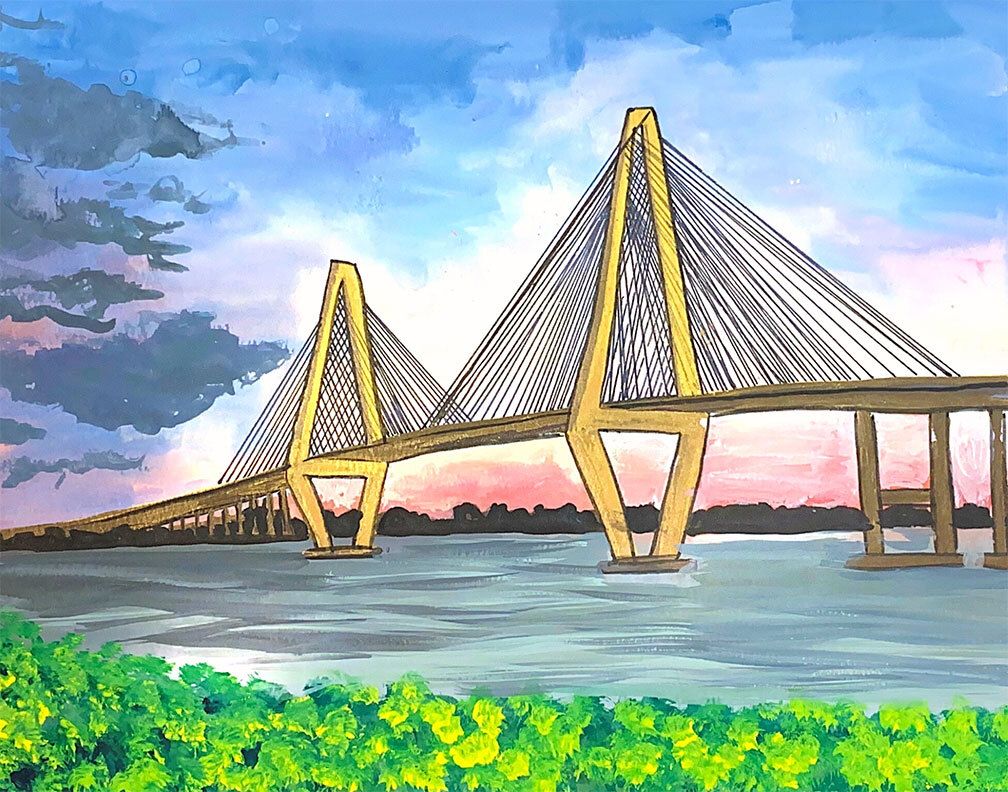 "Ravenel Bridge" by Daniela Arenas
