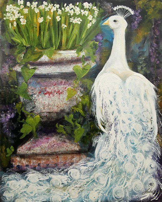 "White Peacock" by Madison Latimer