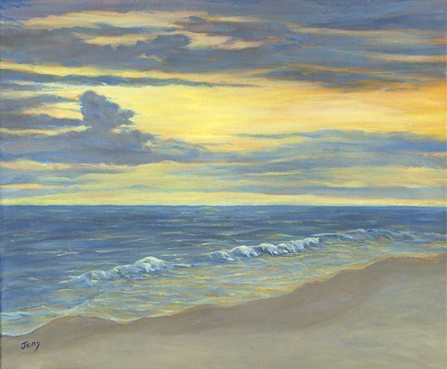 "Morning Surf" by Jeny McCullough