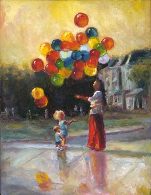 "Balloons" by Joyce Hall