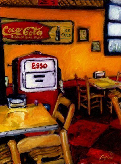 "Fuel Pizza Esso" by Babs Tarr