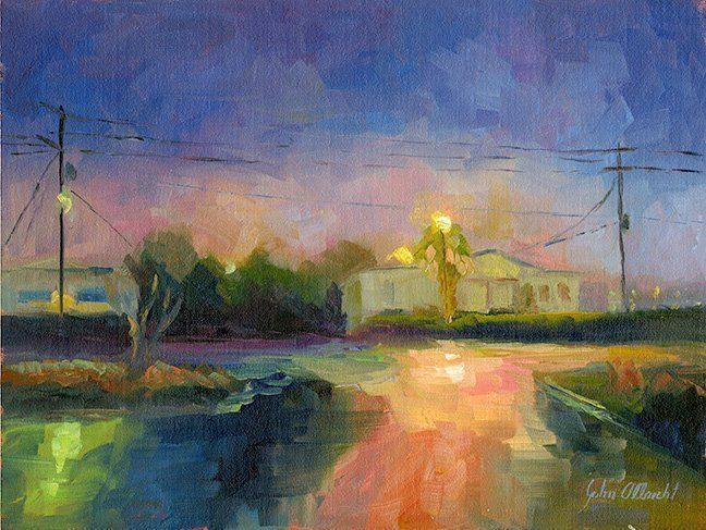 East Bay Evening" by John Albrecht