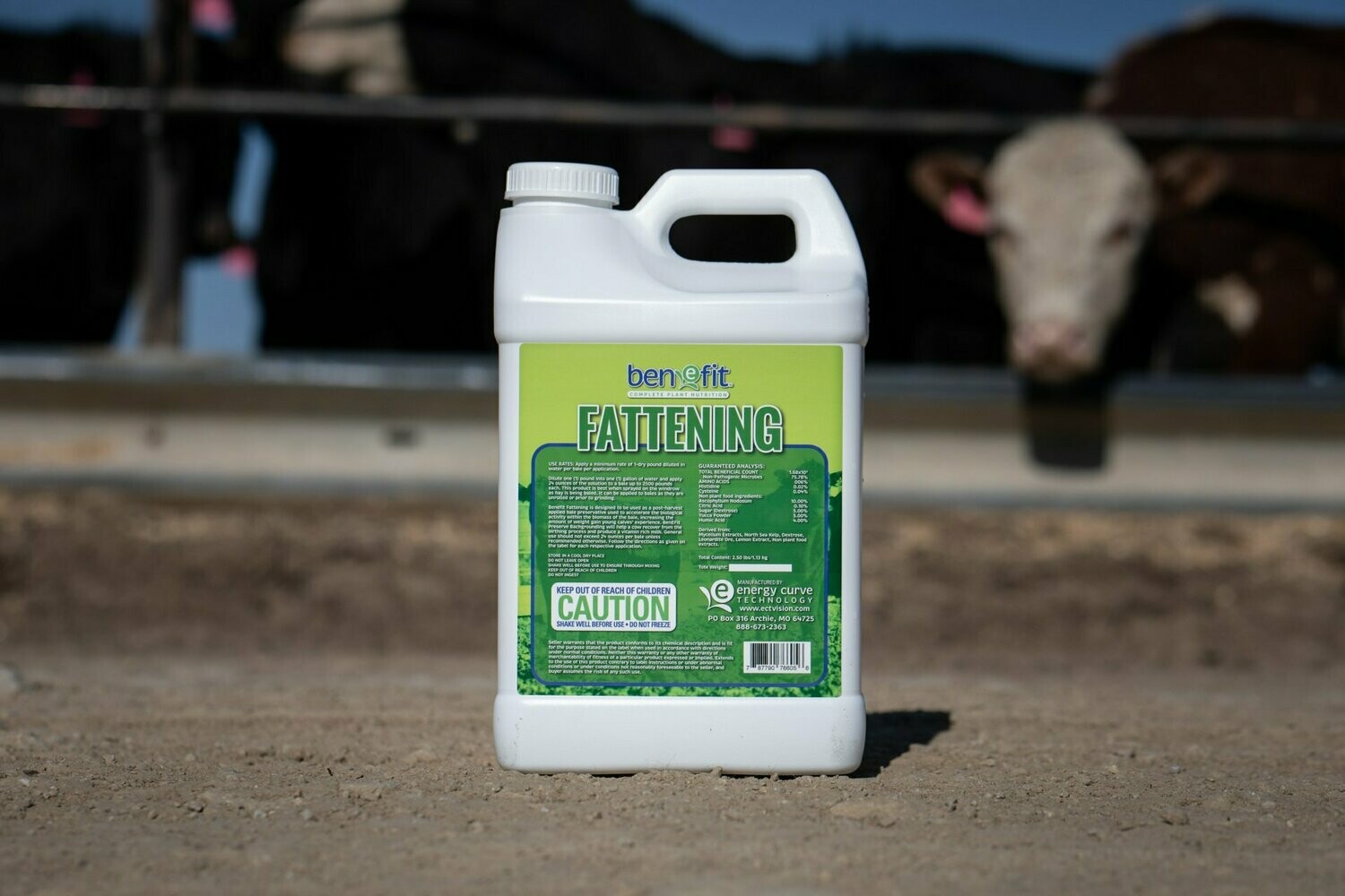 BENEFIT FATTENING® - 2.5 GALLONS BENEFIT FATTENING® - 2.5 GALLONS