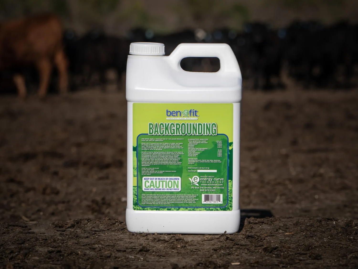 BENEFIT BACKGROUNDING® - 2.5 GALLONS BENEFIT BACKGROUNDING® - 2.5 GALLONS
