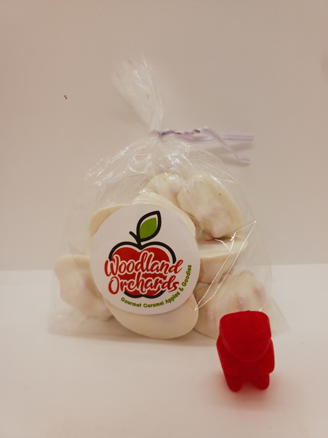 White Chocolate Dipped Cinnamon Bears