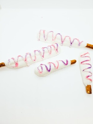 Custom Caramel Pretzel Logs