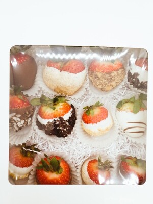 Box of 6 Variety Flavored Strawberries