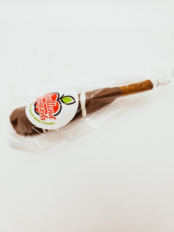 Mini Milk Chocolate  Caramel Pretzel Log