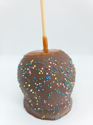 Milk Chocolate and Caramel Easter Apple
