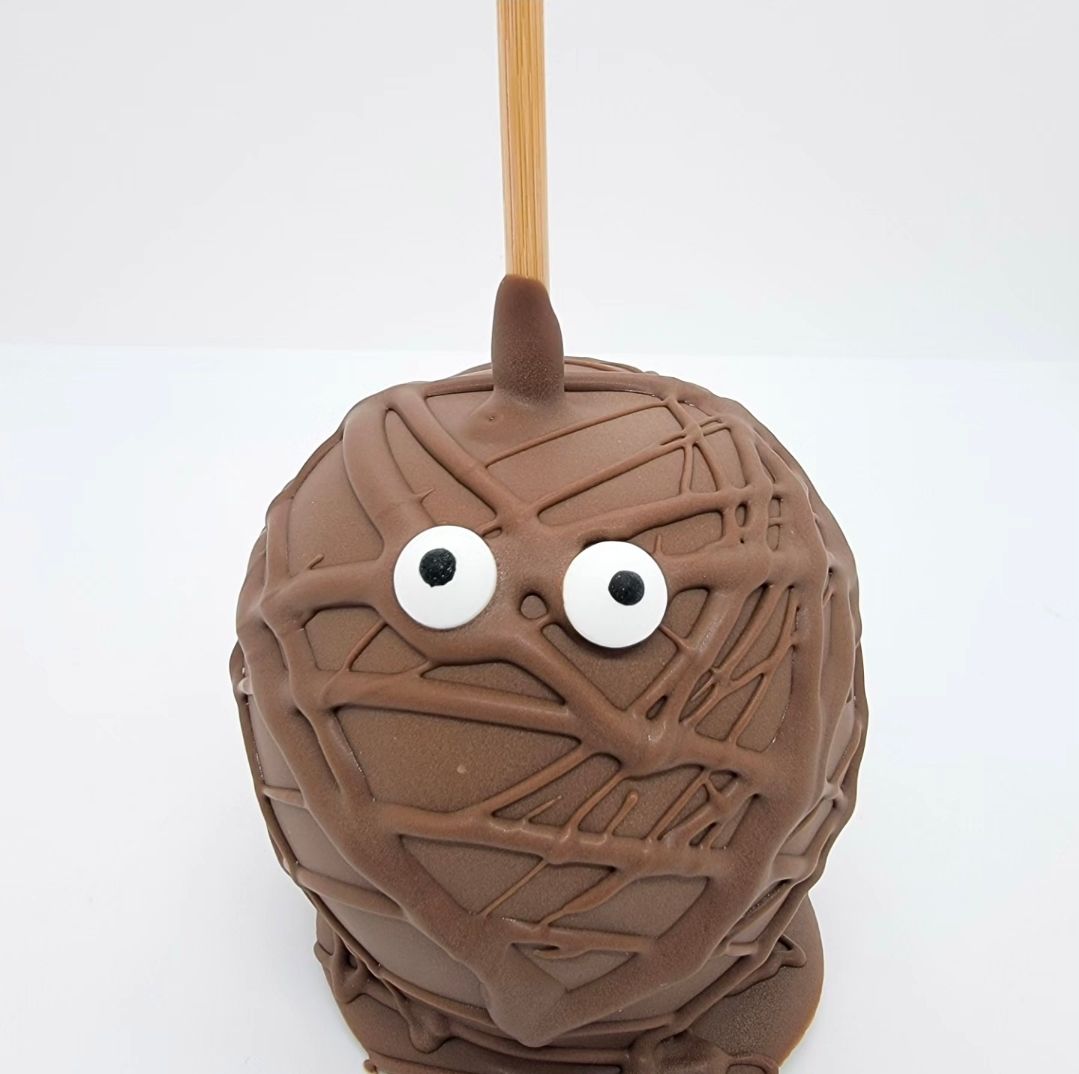 Milk chocolate and Caramel Mummy (available October 24th-31st)