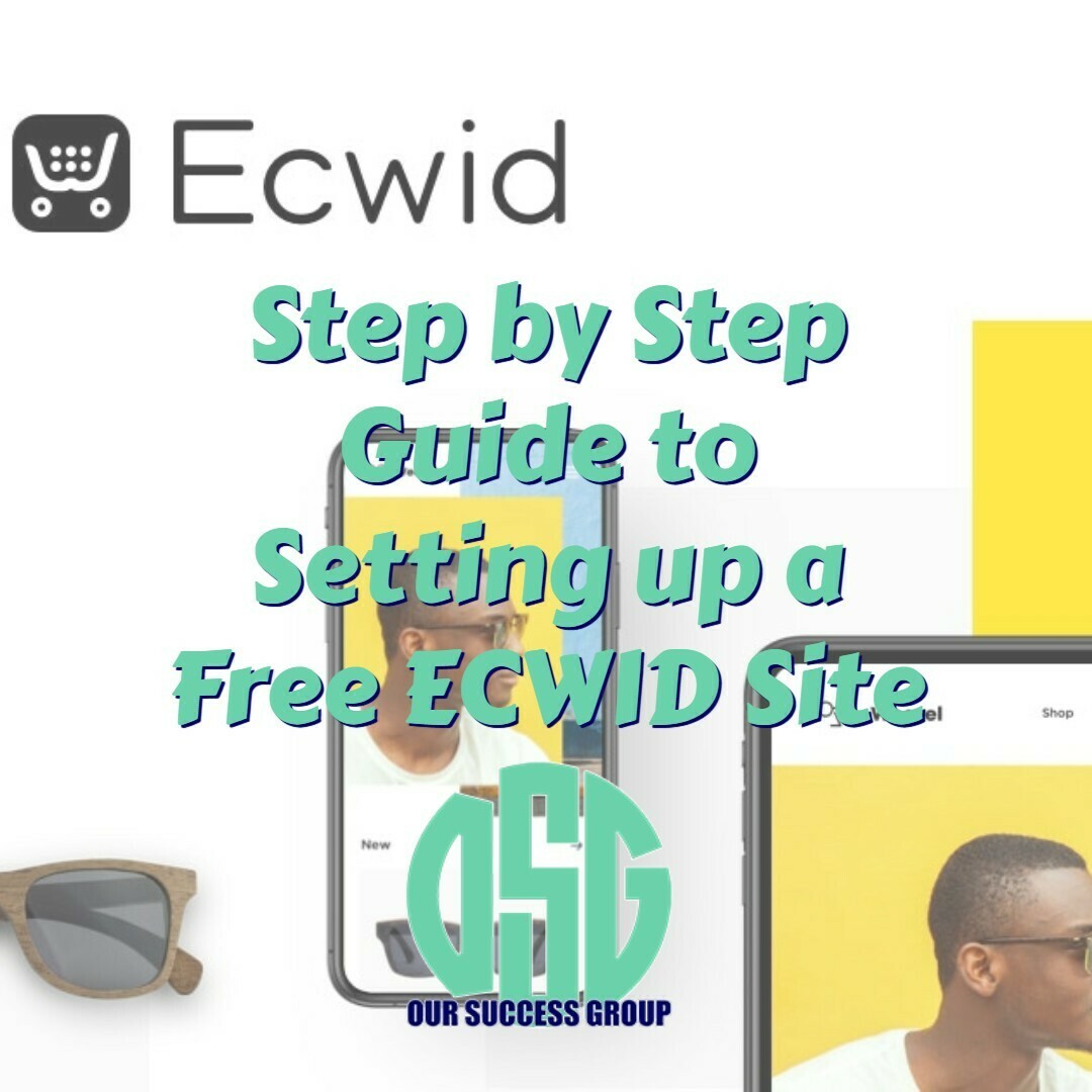 Setting Up A Free Ecwid Site