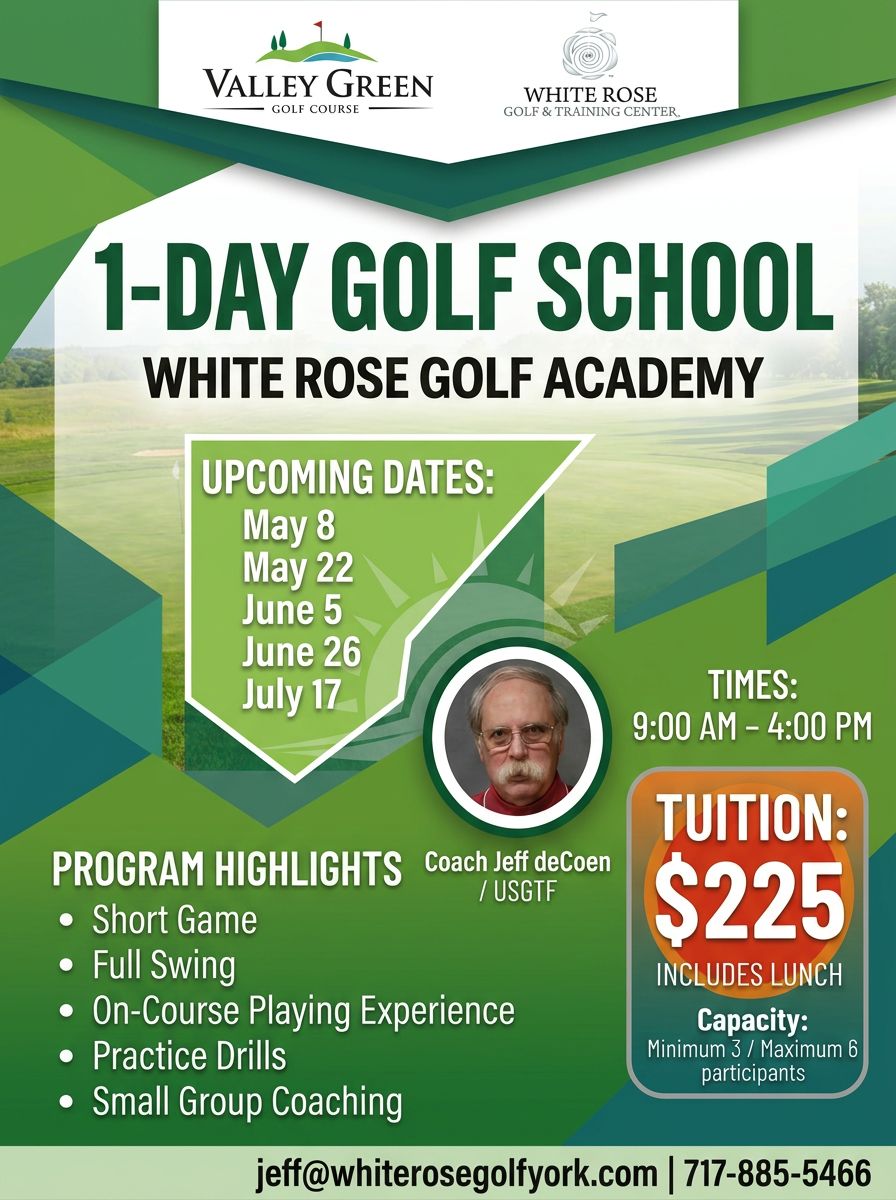 WRG 1-Day Golf School w/ Coach Jeff deCoen