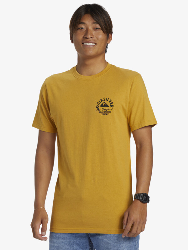 Quiksilver Mens Circled Script Tee