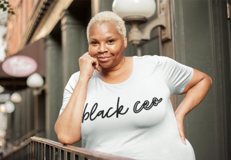 Big &amp; Beautiful - Black CEO - Women&#39;s Short Sleeve T-shirt