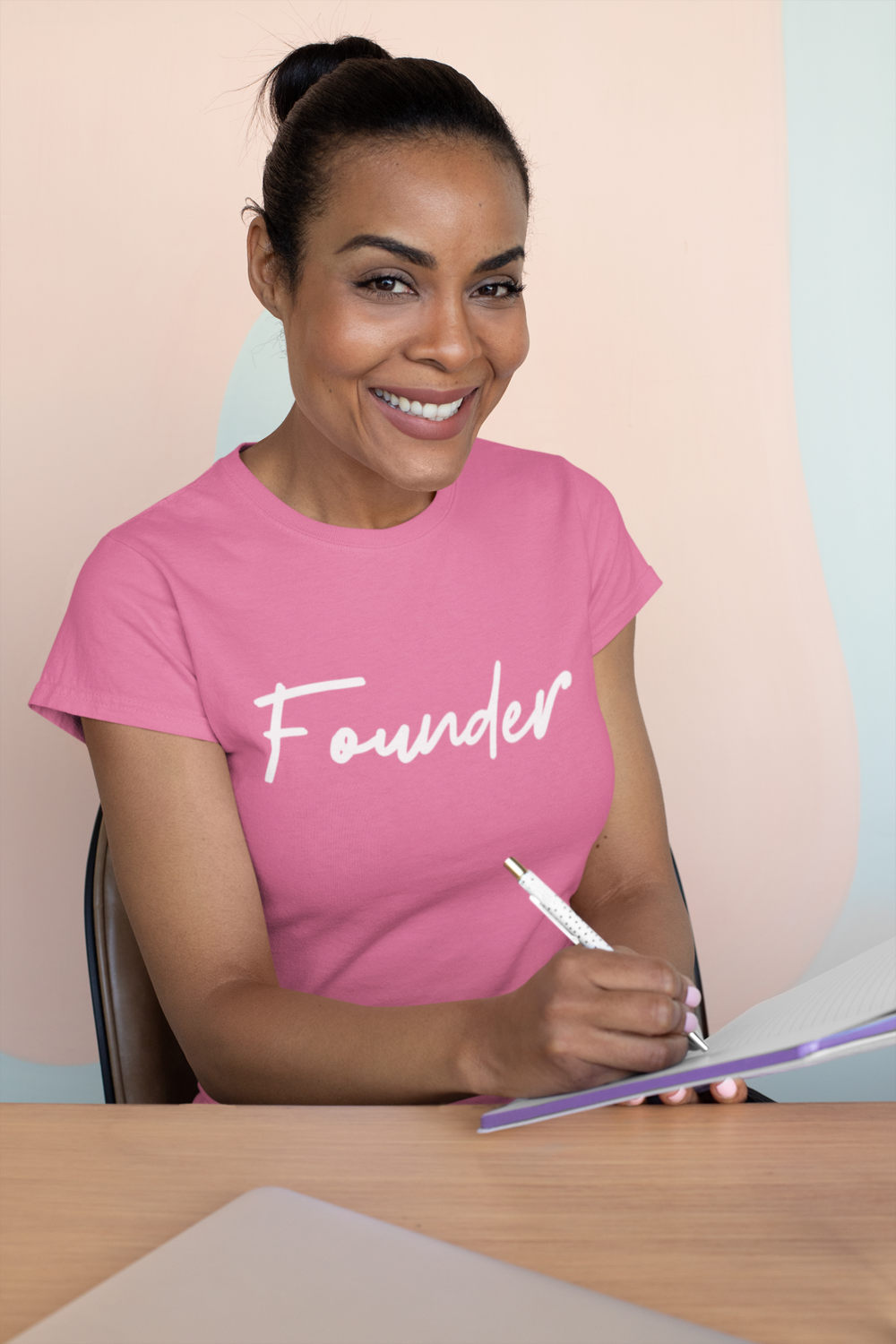 Founder - Women&#39;s Fitted Short Sleeve T-shirt