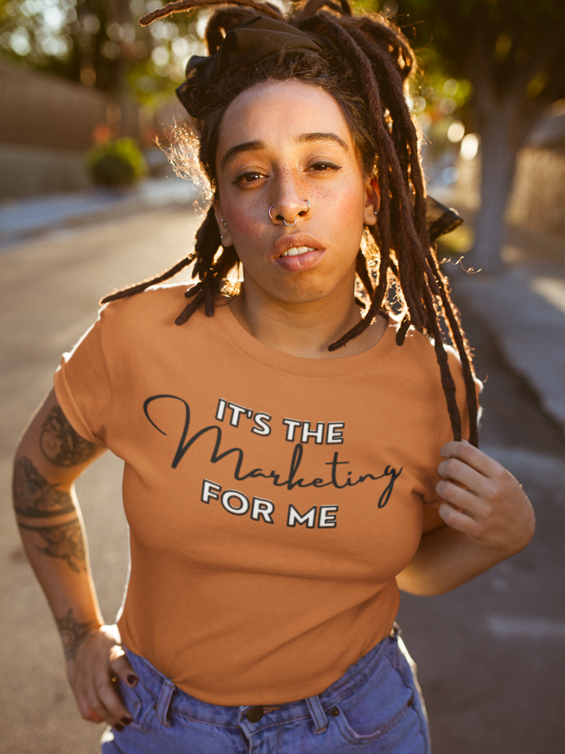 It&#39;s The Marketing for Me - Women&#39;s Super Relaxed Short-Sleeve Marketing T-Shirt