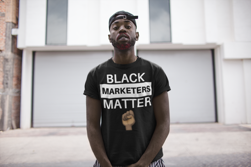 Black Marketers Matter - Men&#39;s Short-Sleeve T-Shirt
