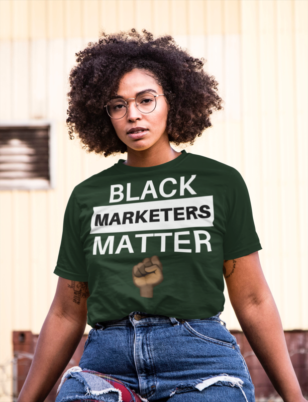 Black Marketers Matter- Women&#39;s Super Relaxed Short-Sleeve Marketing T-Shirt