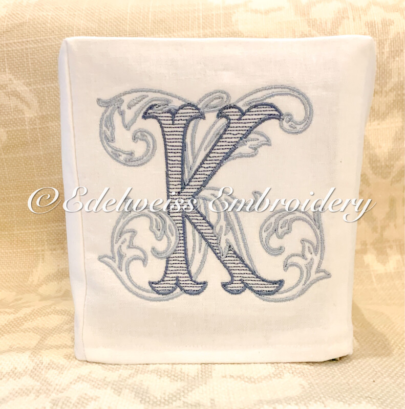 Empress Linen Tissue cover