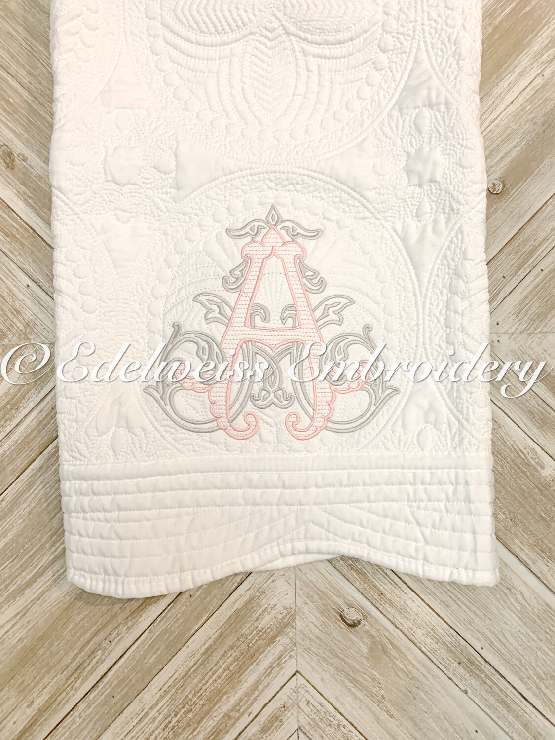 Empress Embroidery Heirloom Quilt