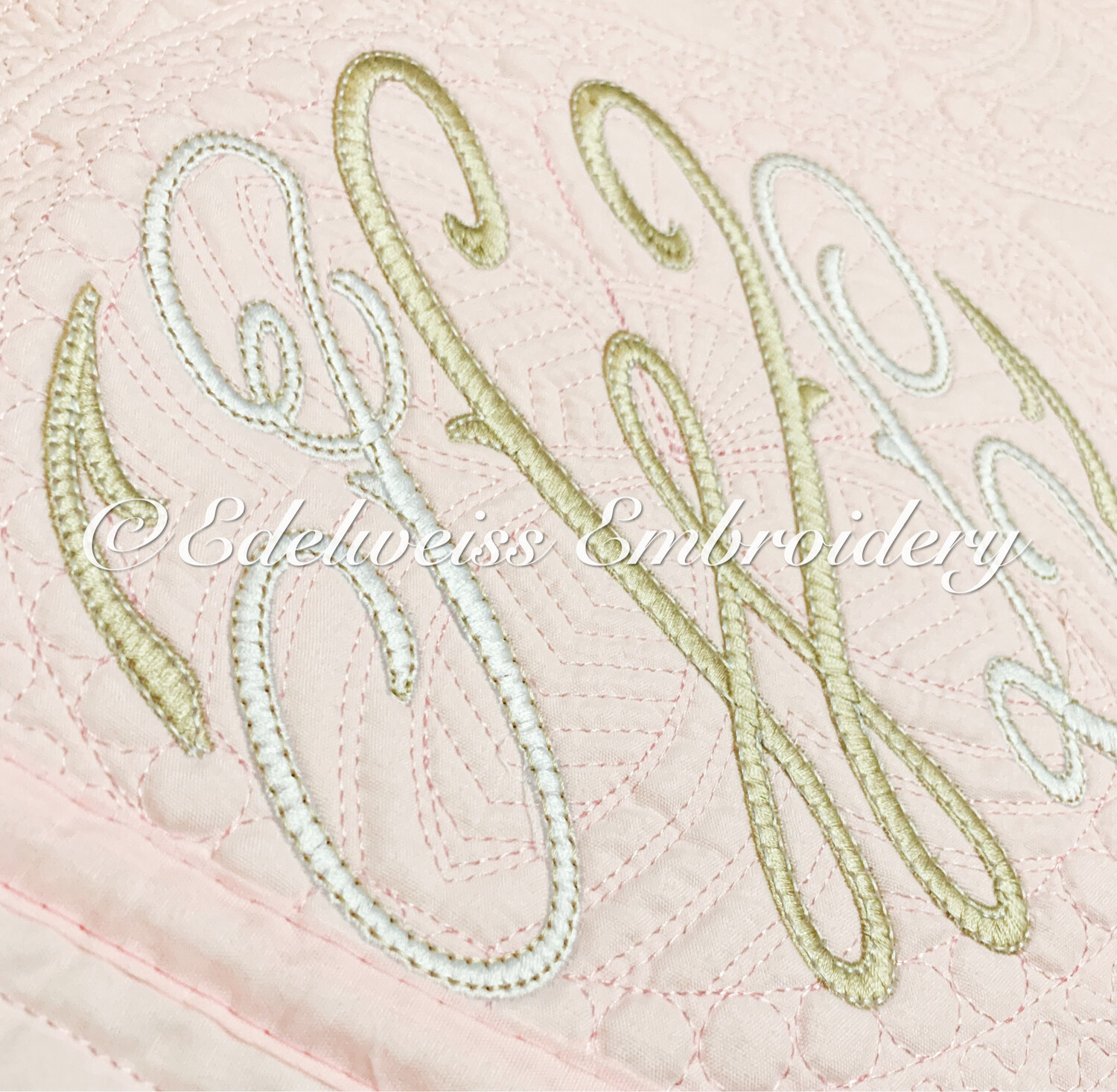 Monogram Heirloom Quilt