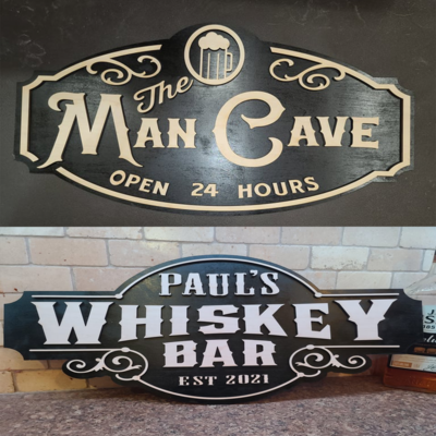 Personalized Bar signs