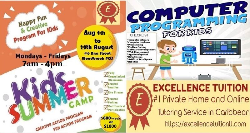 Kids Computer Programming Summer Camp 2025 Edition ($600 Weekly)