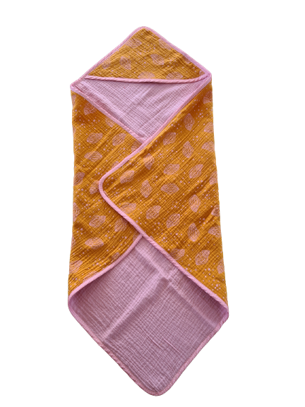 Badcape roze/peach