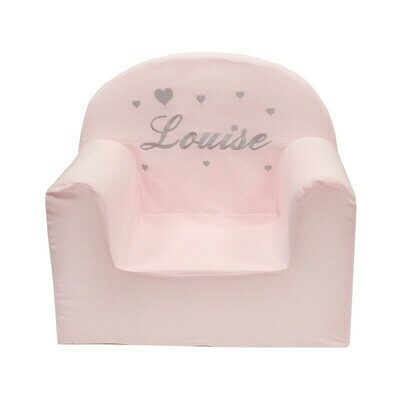 Fauteuil club rose