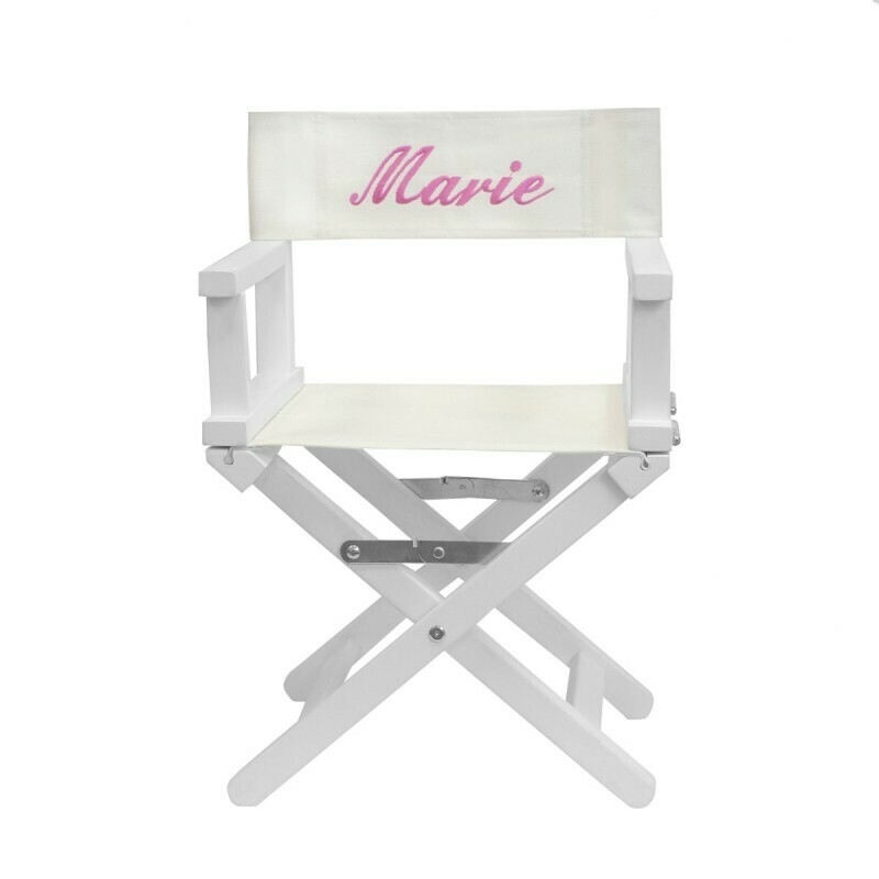 Chaise metteur en scène blanc