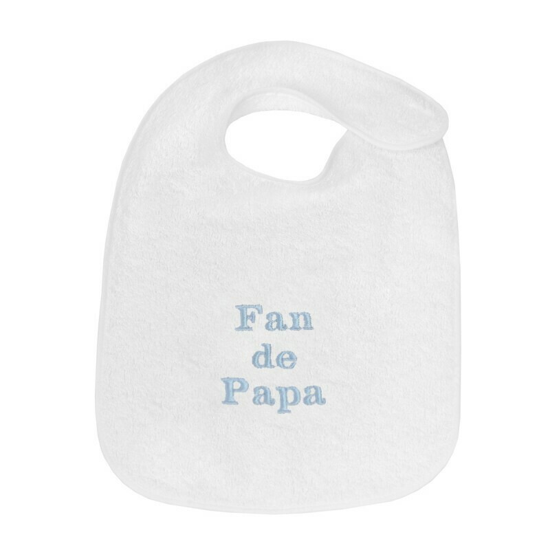 Bavoir éponge "Fan de papa"