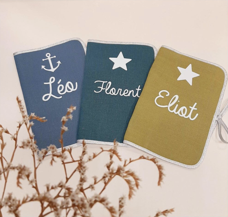 Protège carnet de santé personnalisé