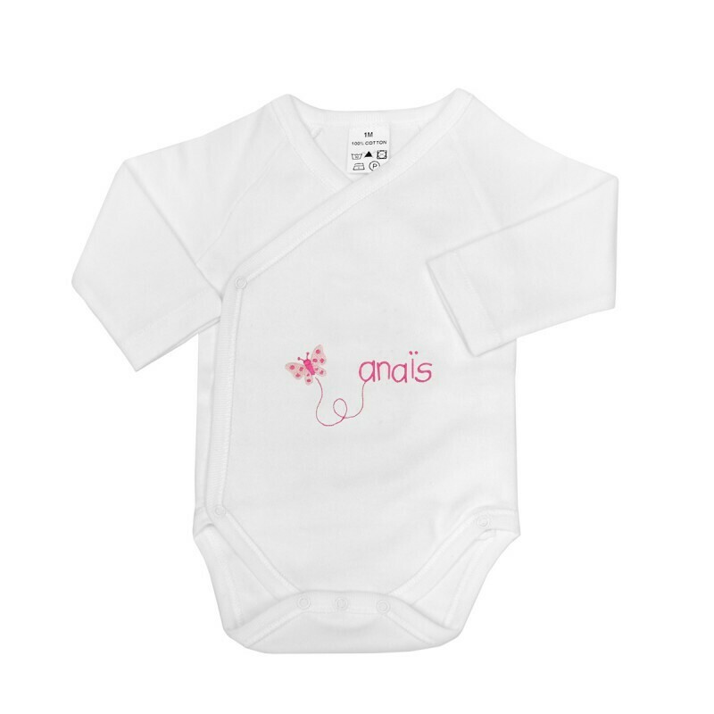 Body croisé motif papillon