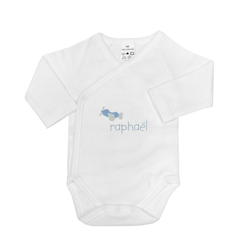 Body croisé motif avion