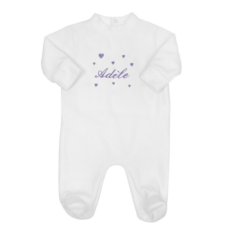 Pyjama motif coeurs