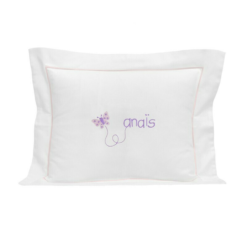 Coussin motif papillon