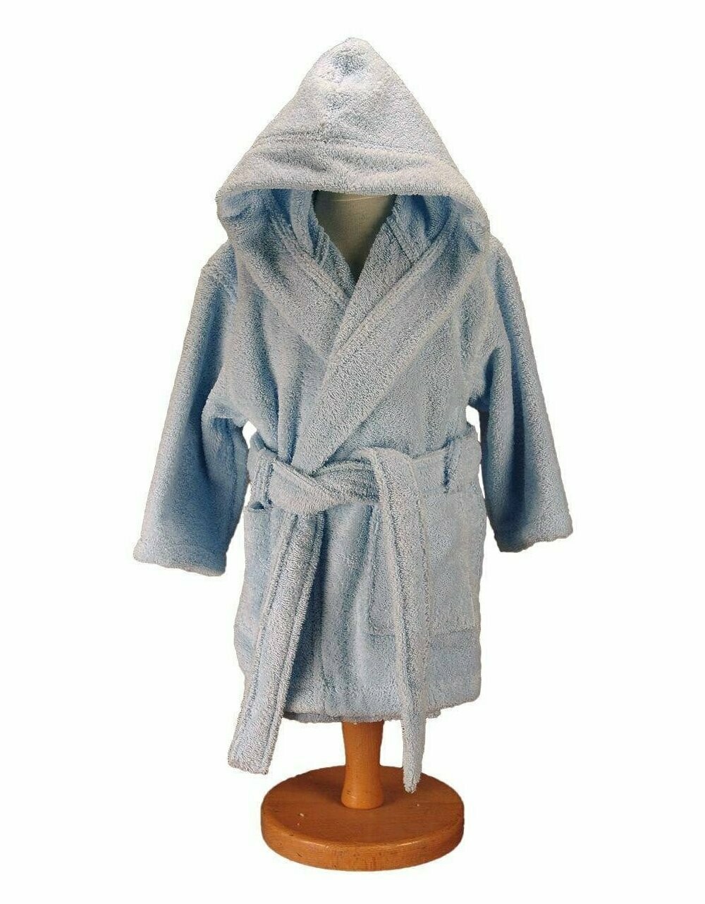 Peignoir enfant personnalisé à capuche ciel 450gr/m² LUXURY