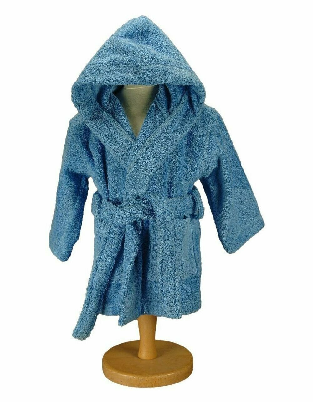 Peignoir enfant à capuche lavande 450gr/m² LUXURY