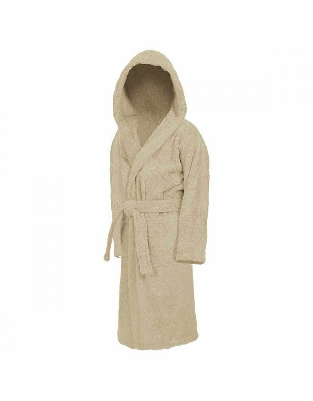 Peignoir enfant à capuche ficelle 450gr/m² LUXURY