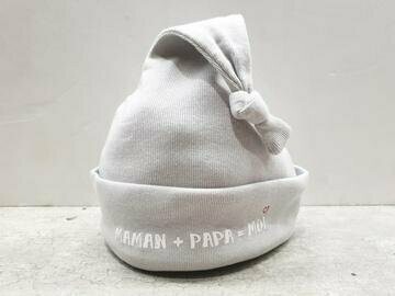 Bonnet "Maman + Papa = Moi"