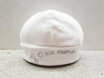 Bonnet "J'aime ma maman" gris