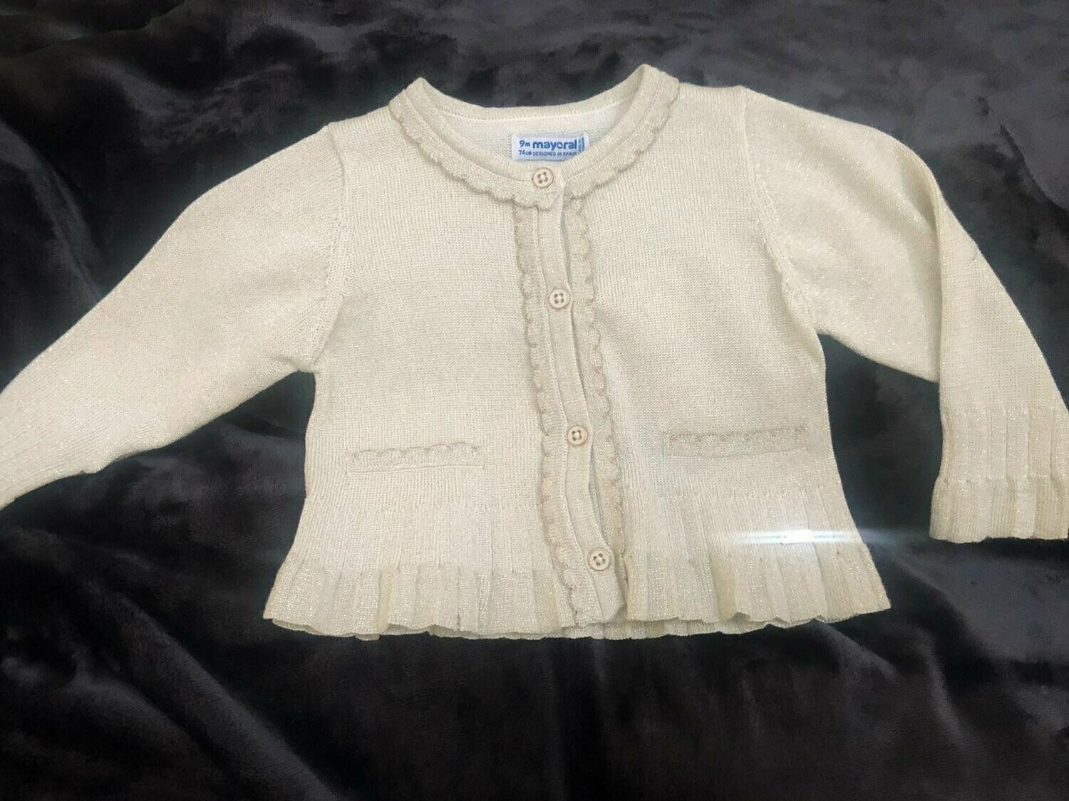 Gilet beige/or