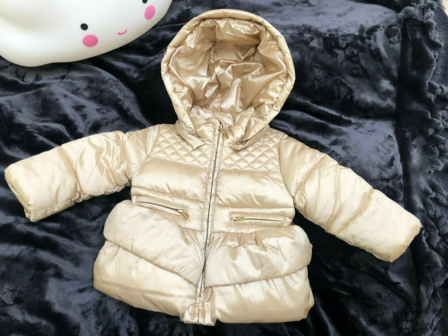 Manteau beige/or